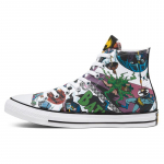 Batman 80. aastap&auml;ev x Converse Chuck Taylor All Star Mugav & Stiilne K&otilde;rge L&otilde;ikega L&otilde;uend Unisex Must & Roheline 35
