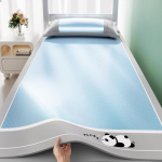 WOSTAR Suvine Jahutav Madrats Pere Beebi Jahe Magamismatt Komplekt Kaasaskantav Kokkupandav K&uuml;lm Leht Voodikaitse Matt 90/120/150/180 80x200cm 2pc