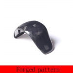 For Mercedes Benz G Class W463 2012-2018 Real Carbon Fiber Car Central Control Gear Head Decorative cover Car Accessories Forged pattern