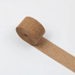 10M DIY Maal&auml;hedane Juutipael V&auml;rviline Kootud Linane Pael Kootud Kanepikangas Jute Riie J&otilde;ulud Pulmad Dekoratsioon linasest rullid 5cm 10Meter &scaron;okolaad