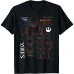 Star Wars K2SO Skeem T-s&auml;rk S mitmev&auml;rviline