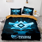 Rocket League voodipesu kollektsioon Tekikate &Uuml;heinimese Twin T&auml;ism&otilde;&otilde;dus Queen King Suurus Auto Rocket League voodi kollektsioon Laste magamistuba Tekikate EU Twin 135x200cm