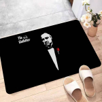 Gangsterifilmi The G-Godfather Toavaibad Libisemisvastased Veepiisavad Pikk Riba Padi Magamistoavaip Kodused Vaibad 40x60 cm brown