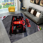 Rallis&otilde;iduk Autojuht Multikas Vaip Vaipkatted Kodu Elutuba Magamistuba Diivan Uksematt Dekoratsioon, Laste M&auml;nguala Vaip Libisemisvastane P&otilde;randamatt 80x120cm