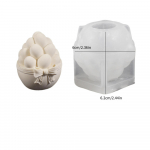 DIY lihav&otilde;ttej&auml;nku muna silikoonk&uuml;&uuml;nla vorm 3D reljeefne j&auml;nes K&auml;sitsi valmistatud seep krohv vaigust kaunistused k&auml;sit&ouml;&ouml; vormid kodukaunistused kingitused