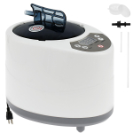 Uus 3L saunauru masin 1000W USA aurupoti generaator kaitsega Suure mahutavusega saunaurutaja vannivannile saunaruumile gray