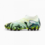 Puma Future 9 T&auml;iskasvanute Treening MG (Geel L&uuml;hikesed N&otilde;elad) S&uuml;nteetilisest nahast jalgpallikingad Unisex jalgpallikingad 108949-01 41