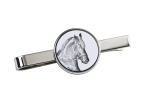 Friesian horse I - tie clip with a horse, personalized tie clip, a unique gift for a man from the Art-Dog brand h&otilde;be