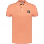 Stone Island Logo L&uuml;hikeste Varrukatega Polo S&auml;rk Meeste Polo S&auml;rgid Oranž 81152SC18-V0032 M