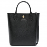 Longchamp &Eacute;pure &Uuml;lemine N&ouml;&ouml;pkinnitus Sisemine Graveeritud Logo Vasikanahast Totes Kott Ostukott &Otilde;la- Risti- Kehakott Mini Naiste Totes Kott Must 10269HYZ001 Basic Set (Bag+Dust Bag)