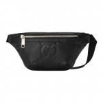 Gucci Monogramm Logo Reljeefne T&otilde;mblukuga Nahast Crossbody Rinnakott Meeste kotid Must 658582-AABY7-1000 Basic Set (Bag+Dust Bag),90cm