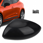 Tahavaatepeegli katte kork Renault Clio MK5 2024 2025 Must / Valge Ukse tiiva tahavaatepeegli kate Primed Black Left