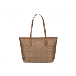Coach City Zip Tote 30 Vintage Prindiga T&otilde;mblukuga Sulgemine L&otilde;uend Nahast Kandekott Ostukott K&auml;es Kantav &Otilde;lakott Suur Naiste Tote 58292-IMBDX Gift Box Sets (Basic Set+Black Box)
