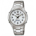 Casio Lineage H&otilde;bedane P&auml;ikesetoitega Kell LIW-120DEJ-7A2JF Meeste Raadiojuhitav valge