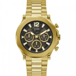 GUESS Edge Kuldne Roostevabast Terasest Meeste Kvartsikell GW0539G2 kuld