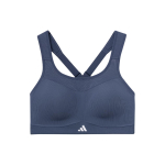 Adidas TLRD Impact K&otilde;rge toega rinnahoidja Kolme triibu v&auml;rviplokk K&otilde;rge intensiivsusega fitnessi spordirinnahoidja Naiste aluspesu Hall Sinine IX4944 A/XSAB