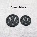 Golf 7 7.5 MK7 MK7.5 GTI 2026 Kuumaks VOLKSWAGEN VW Sisekleebised 2 tk Auto Esiv&otilde;re/Tagumine Embleemi Kattekleebised Logo Kleebis F Passat 2011-2015 matt must v&auml;rv