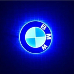 4D logolamp sobib 82 mm embleemi kaunistamiseks BMW 1 3 5 7. seeria X1 X3 X4 X5 x6 GT525 GT535 esimesed ja tagumised LED-lambid. 8.2cm-1pcs punane