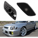 Aastateks 2002 2003 Subaru Impreza WRX RS TS Asendus Esipamperi Signaali K&uuml;lgm&auml;rgistuse korpus Suitsutatud klaas Smoked housing