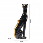 Euroopa Graffiti Leopard Kuju Elutuba Loom Resin Skulptuur Kodu Kontori Kaunistus Kingitus