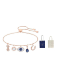 Swarovski Symbolica Lucky Evil Eye Roosakulla pinnatud k&auml;ev&otilde;ru Naiste k&auml;ev&otilde;ru Sinine 5497668 White Box