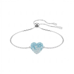 Swarovski Idyllia S&uuml;damekujuline Roodiumiga Kaetud Kristall K&auml;ev&otilde;ru Naiste k&auml;ev&otilde;ru Sinine 5687621 Shopping Bag