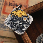 Kaelakee Retro Xiangyunlong Br&auml;nd Rijindou K&otilde;rgeklassiline Ripats 50CM(Necklace Size)