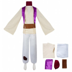 Halloween Araabia &Ouml;&ouml;d Aladdin Kost&uuml;&uuml;mikomplekt Lilla Pol&uuml;ester Unisex Erinevad Suurused XS