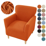Jacquard vanni diivani kate Stretch Spandex Club tugitooli katted Polar fliisist elastsed &uuml;hekordsed diivanikatted &otilde;ppebaari leti jaoks orange