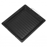 BBQ Grillplaat, Pann Grillpann K&uuml;psetamine, Kahepoolne malmist pitsaplaat, Gaasigrilli tarvikud Universaalne