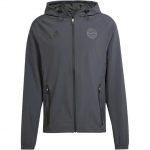 Adidas FC Bayern Tiro 25 &Uuml;hev&auml;rviline lukuga pika varrukaga dressipluus Unisex dressipluusid JW4674 M