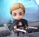 10cm Attack on Titan Erwin Smith Hange Zoe 1123# 775# Anime Tegevuskuju M&auml;nguasjad Nukk Kogu J&otilde;ulukink