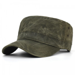 Vahatatud l&otilde;uend Puuvillased S&otilde;jav&auml;elised M&uuml;tsid Meestele Veekindel Kadeti Armee M&uuml;ts Unikaalse Disainiga Vintage Lame &Uuml;laosaga M&uuml;ts Adjustable 56-59 cm armee roheline v&auml;rv