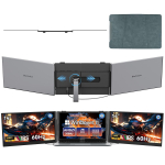 Blackview DCM6 Pro Kaasaskantav monitor 14 FullHD 60Hz IPS &Uuml;li&otilde;huke USB-C K&otilde;larimonitor with ACEBOOK6(16+512)3500U must