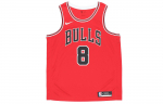Nike Nba Chicago Bulls Zach Lavine Icon Edition Swingman S&auml;rk CW3660-660 L