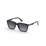 Tom Ford Garrett Atsetaat Ruudukujulised P&auml;ikeseprillid Meeste p&auml;ikeseprillid Must FT0862 Basic Packaging-Eyeglass Case+Box,56