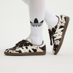 adidas Samba OG Lehmamuster Tume Pruun Valge (Naiste omad) 39