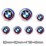 7 tk Autokatte Esiosa Tagumine Pagasiruumi Embleem M&auml;rk BMW 50. Aastap&auml;eva V&auml;ljaandele E36 E46 E53 E90 E60 E93 E87 G01 G20 X3 X5 F30 F20