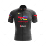 Total Energies 2026 Suvine Professionaalne Jalgrattas&otilde;idu Dressipluusikomplekt Meeste L&uuml;hikeste Varrukatega S&auml;rk Jalgrattas&otilde;iduriided Jalgrattas&auml;rk Ciclismo L black