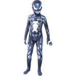 Kost&uuml;&uuml;m Venom lastele, Superkangelane, Premium Lycra 3D, Hall, 3-4 Aastat, 110cm 150cm punane
