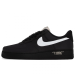 Nike Air Force 1 Black Warrior Kulumiskindel Kulumiskindel Madalad T&otilde;mblukuga Tennisejalatsid Meeste Must Valge HQ4987-010(Meeskond A-) 42.5