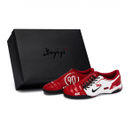 Nike Total 90 III Kulumiskindlad Jalgpallisaapad Unisex Must Valge Punane HQ2851-100(Team80-SBOX) 40