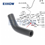 Generaatori vaakumpumba &otilde;litagastusvoolik Mitsubishi L200 Triton K64 K74 Montero Pajero Sport Nativa K94 4D56 2.5D MD320155 jaoks