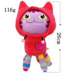 Armas Gabby's Dollhouse Pandy Paws MerCat Cakey Cat Kitty Fairy DJ Catnip Baby Box Cat Pehme T&auml;idisega Joonisfilmikass M&auml;nguasjad Lastele F&auml;nnidele S&uuml;nnip&auml;evakingitus 20cm-32cm