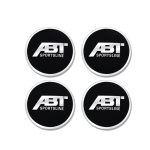 Alumiinium 4TK 56mm ABT Logo Embleem Auto Velje Keskkatte Kleebised RS3 RS4 RS5 RS6 Q3 Q5 Q7 Q8 A4 A7 A3 Tarvikutele 56mm white