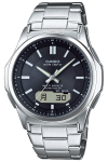 Wave Ceptor H&otilde;bedane P&auml;ikesetoitega Kell [Casio] WVA-M630D-1AJF Raadiojuhitav must