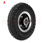 200X50 Rattad 8X2 Rehv ja Sisekumm Elektimopeedi Ratastooli Veoauto Pneumaatilise K&auml;ru jaoks A wheel black