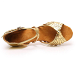 Tantsukingad Naistele Ballitants Tango Salsa Ladina-Ameerika Tantsukingad Peokannad Suede-7.5-39 kuld