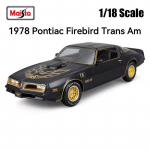 Uus 1:18 1978 PONTIAC Firebird Trans Am Sulamist Klassikaline Sportauto Mudel Die-cast Metallist V&otilde;idus&otilde;iduautod Autode Mudel Simulatsioon Kingitus