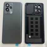 Realme GT2 Pro tagumine korpus klaasist aku tagakaas koos kaameraklaasi ja liimiga asendus must